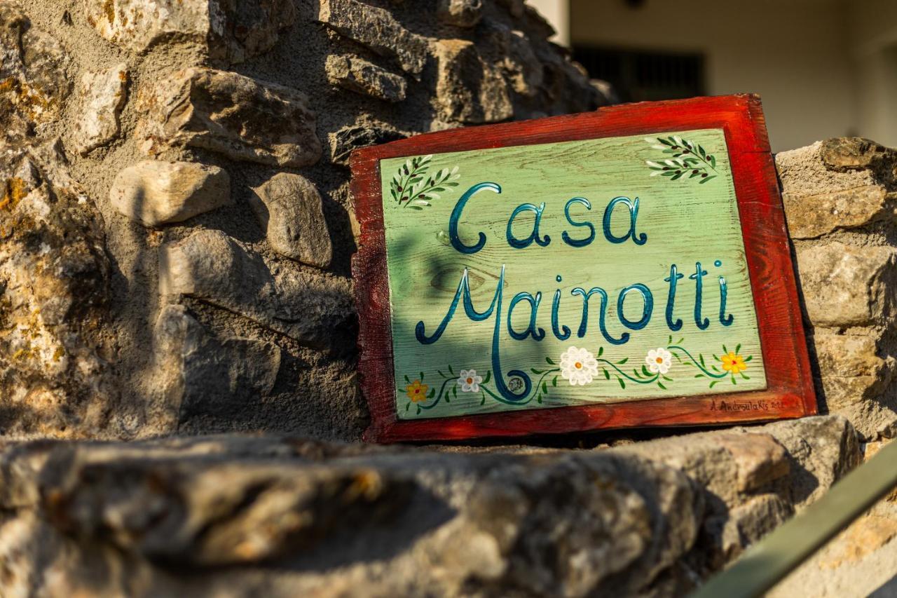 Casa Mainotti - Villa In Mani Nomitsis Exterior foto
